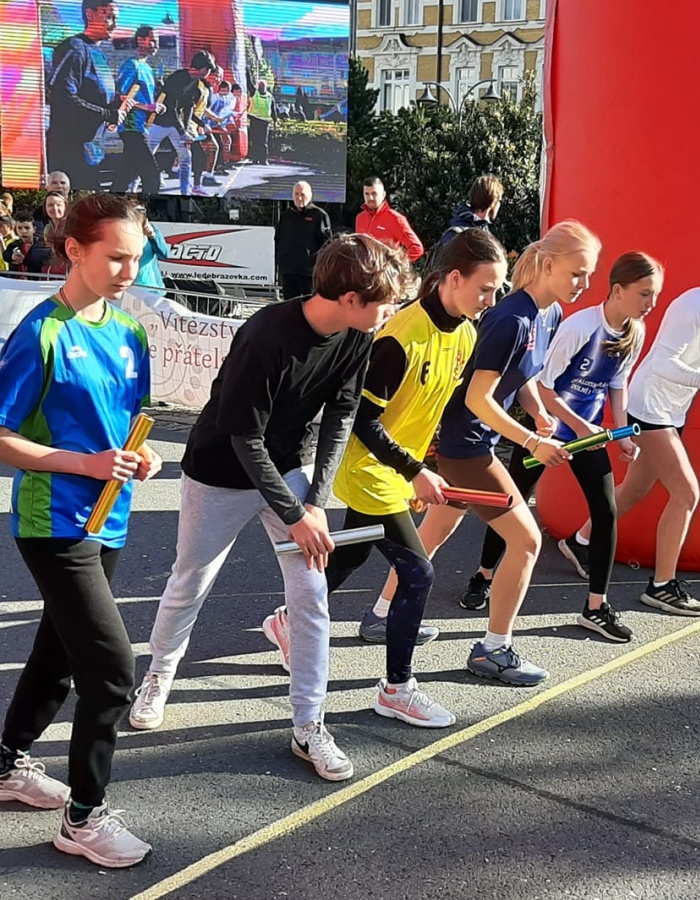LED obrazovka na sportovní akci
